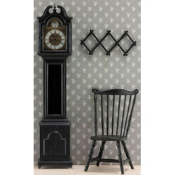 GRANDFATHER CLOCK KIT, BLACK
