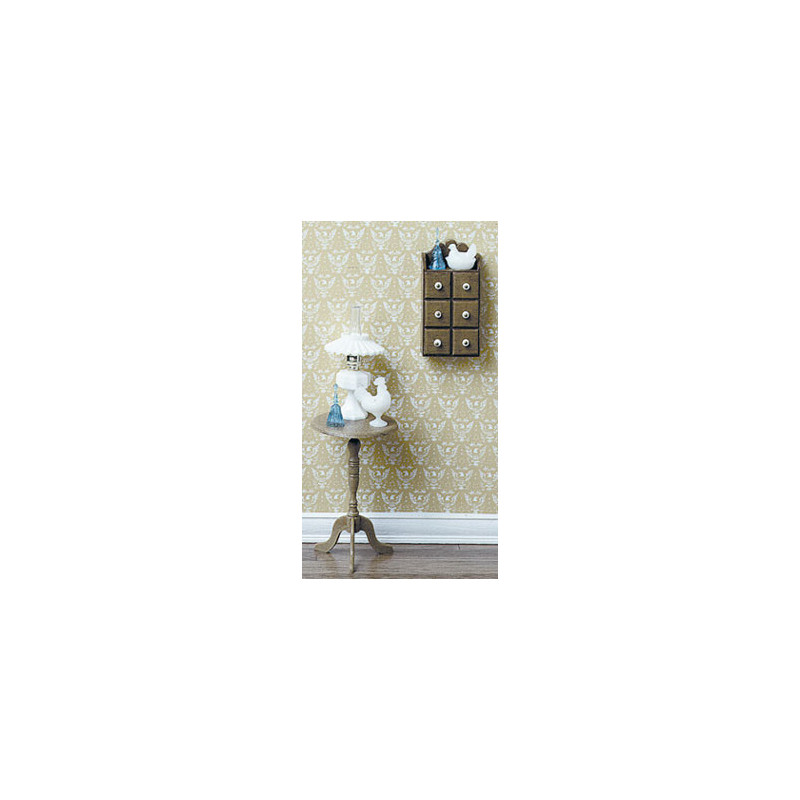 M-560 CANDLESTICK TABLE MINIKIT, BROWN