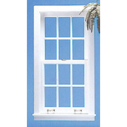 DOUBLE HUNG WINDOW W/MULLIONS