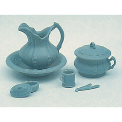 CHAMBER POT SET MINIKIT, BLUE