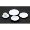 ONE PLACE SETTING, 5PC/WHITE