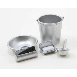 Rustic Silver Wash Accessories
