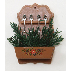 DECORATED SPOON RACK