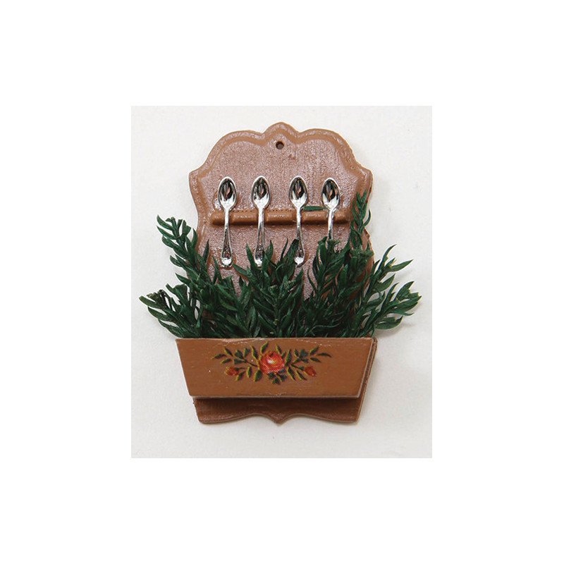 DECORATED SPOON RACK