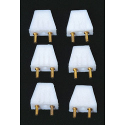 MALE PLUG, 6/PK