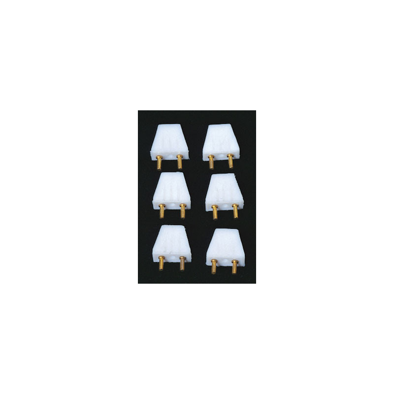 MALE PLUG, 6/PK