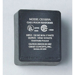 &MH40110:10 WATT TRANSFORMER, 12 V.