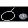 12 V. MICRO-FLAME BULB W/12 IN WHITE WIR