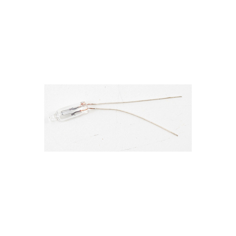 12 V. MICRO-FLAME BULB, SHORT LEADS
