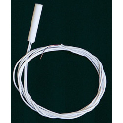7/16 CANDLE SOCKET W/ 12IN. WHITE WIRE