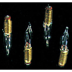 &MH611: 12V C.F. SCREW BASE BULBS, 4/PK