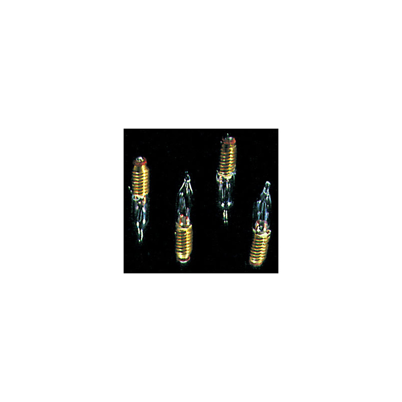 &MH611: 12V C.F. SCREW BASE BULBS, 4/PK