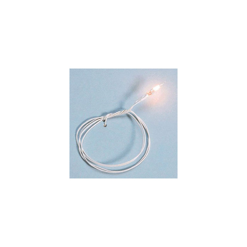 12V FLAME TIP BULB (BLACK WIRE)