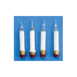 CRYSTAL CHANDELIER CANDLEBODY BULBS, 4PK