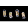 12V RD SCREW-BASE BULBS, 4/PK