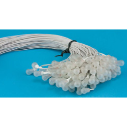 16V FROSTED PEA BULB, BULK