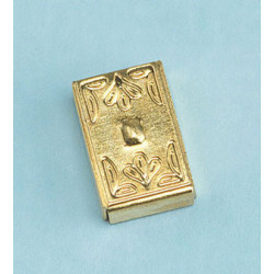 BRASS SWITCH PLATE COVER, DECORATIVE