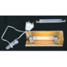&MH619: FLOURETTE SOCKET & CORD W/2 BULB