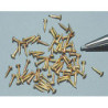 &MH40182: 1/8 BRASS BRADS, APPROX 300