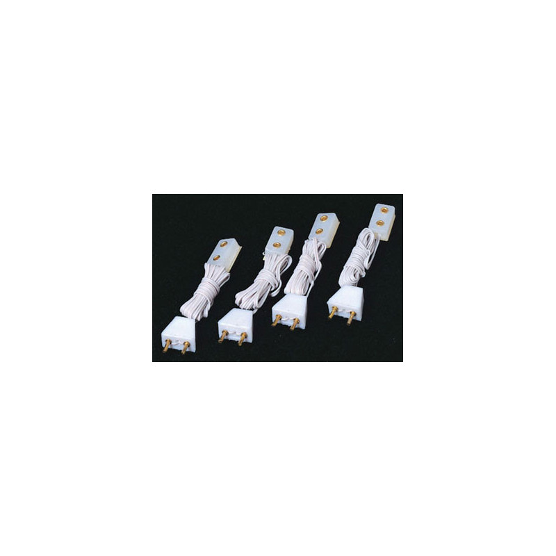 SINGLE RECEPTACLE EXT CORDS, 4/PK