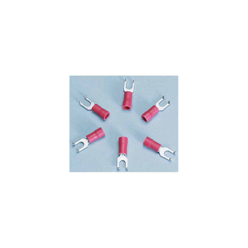 FLANGED SPADE LUGS, 6/PK