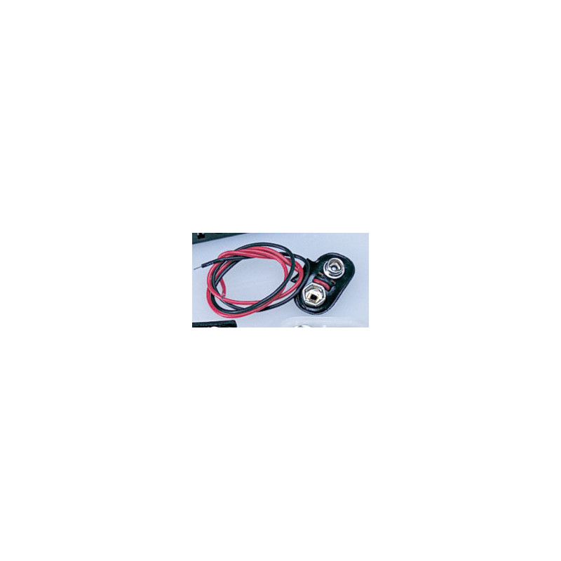9 VOLT BATTERY CLIPS, 2/PK