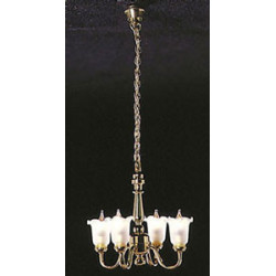 &MH756: 4 UP-ARM FR TULIP SHADE CHAND