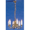 &MH859: CHANDELIER 6-ARM COLONIAL