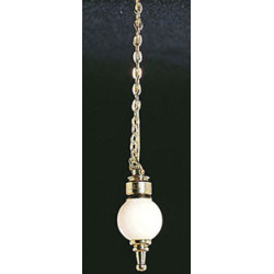 &MH876: HANGING LAMP W/REMOVABLE GLOBE