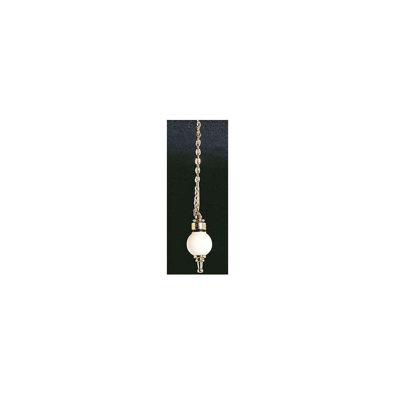 &MH876: HANGING LAMP W/REMOVABLE GLOBE