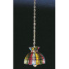 &MH700: BELL TIFFANY HANGING LAMP