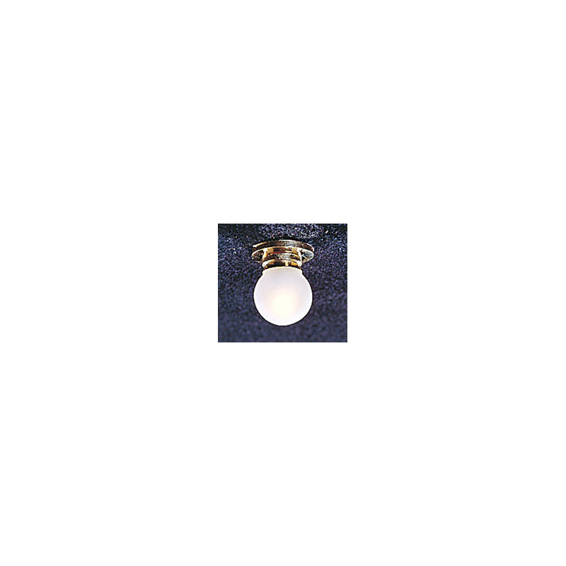 &MH851: CEIL LAMP W/REMOVABLE FR GLOBE