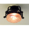 SCROLLED IRON CEILING LAMP