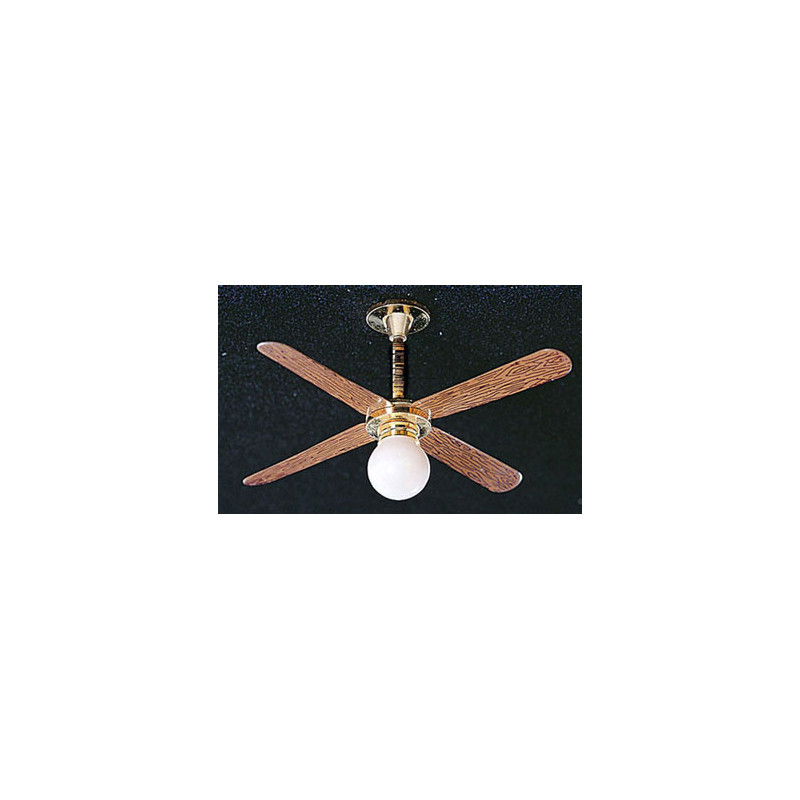 &MH877: CEILING FAN W/REMOVABLE GLOBE