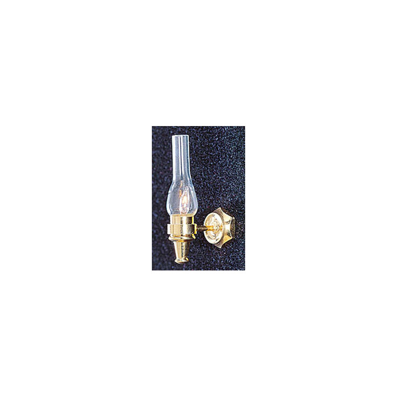&MH803: GLASS CHIMNEY WALL SCONCE