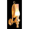 &MH761: OIL LAMP WALL SCONCE