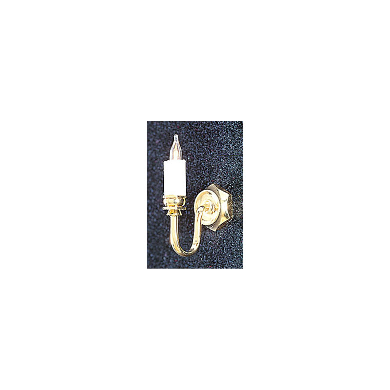 &MH847: SINGLE CANDLE WALL SCONCE