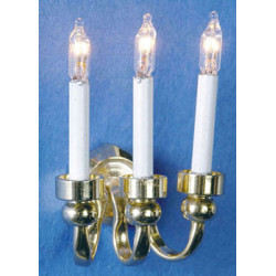 3 CANDLE GRAND WALL SCONCE