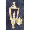 &MH875: BRASS CARRIAGE LAMP