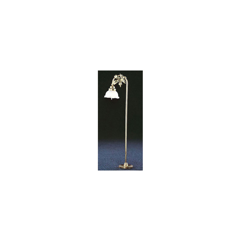 &MH762: FLUTED SHADE FLOOR LAMP