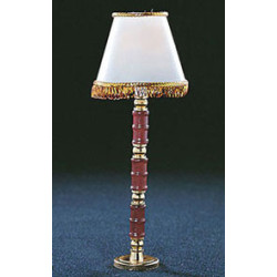 &MH857: FRINGED SHADE FLOOR LAMP
