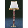 &MH857: FRINGED SHADE FLOOR LAMP