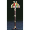 &CK808: FLOOR LAMP, TIFFANY SHADE