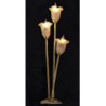 &MH710: 3-ARM TULIP SHADE FLOOR LAMP