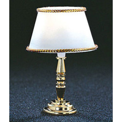 &MH618: GOLD BASE TABLE LAMP