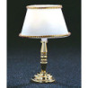 &MH618: GOLD BASE TABLE LAMP