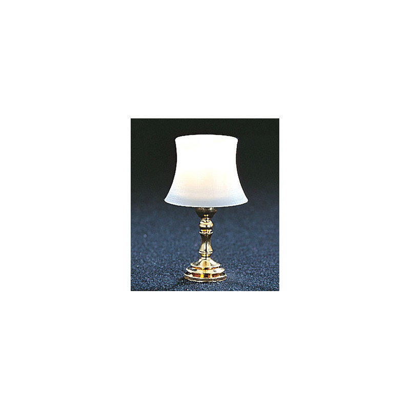 &MH757: BEVELED SHADE TABLE LAMP