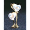 &MH672: DUAL TULIP SHADE DESK LAMP