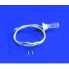 PORC.TYPE CEILING FIXTURE KIT W/CLR BULB