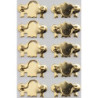 Brass Drawer Pulls, 10/PK
